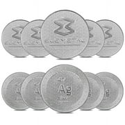 Lot of 10 - 1 oz Elemetal Silver Round .999 Fine