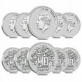thumbnail image 1 of Lot of 10 - 2024 1 oz Tuvalu Teenage Mutant Ninja Turtles™ 40th Ann. Silver Coin BU, 1 of 6