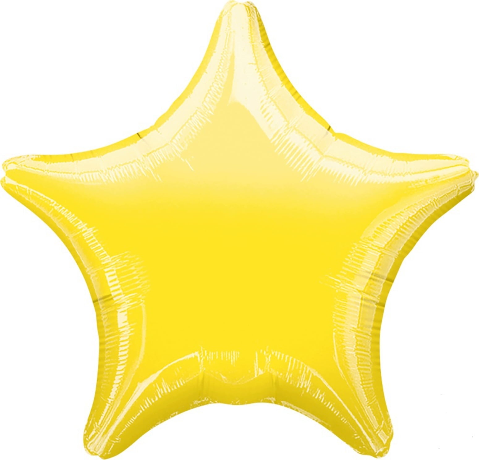 Anagram International 19" Star Foil Balloon - Lime Green, Helium Quality, Self-Sealing, Latex-Free