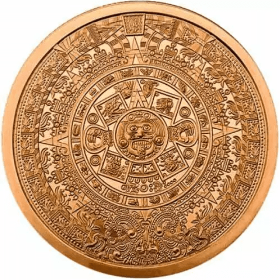 Golden State Mint Aztec Calendar ZU VERKAUFEN! - DE