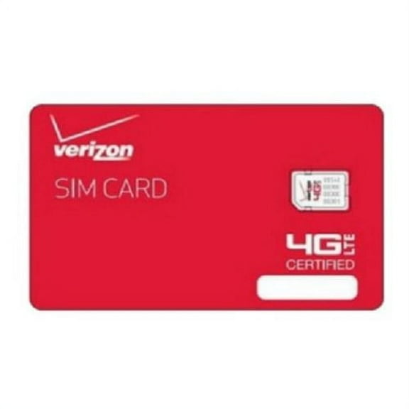 Lot of 10 New Verizon Wireless Nano Sim Cards 4FF-A 4G LTE NFC