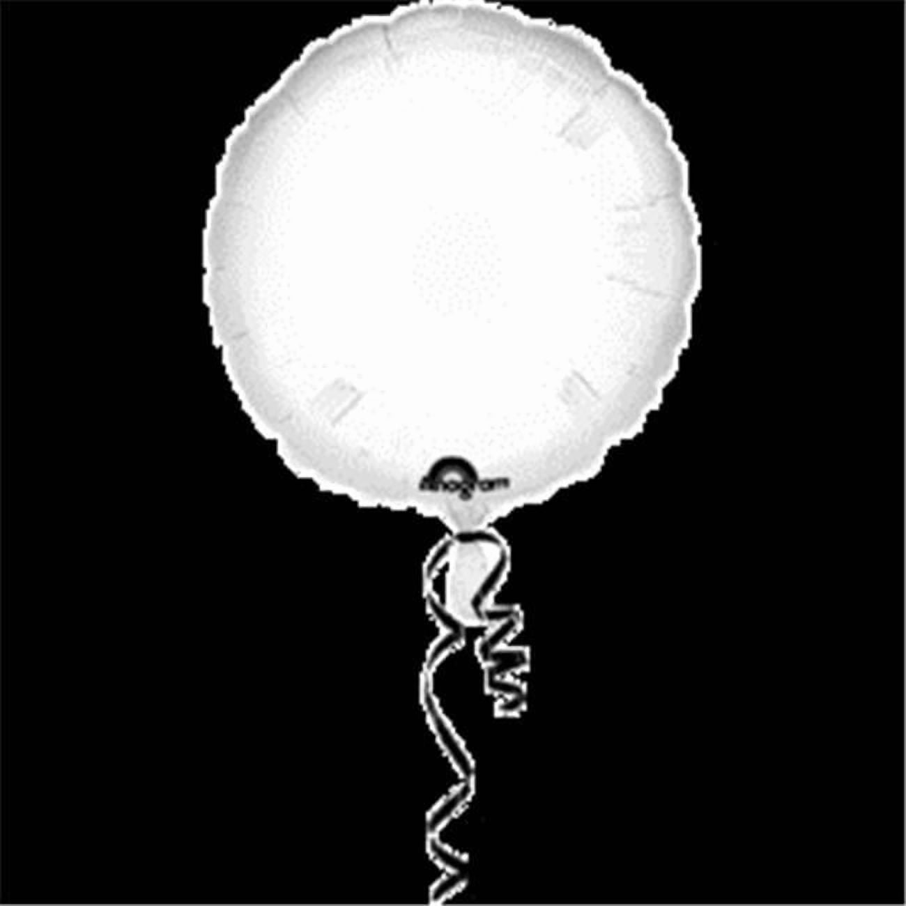 LOFTUS INTERNATIONAL Lot of 10 Round Shape Foil Mylar 18" Balloon Party Decoration Choose Color