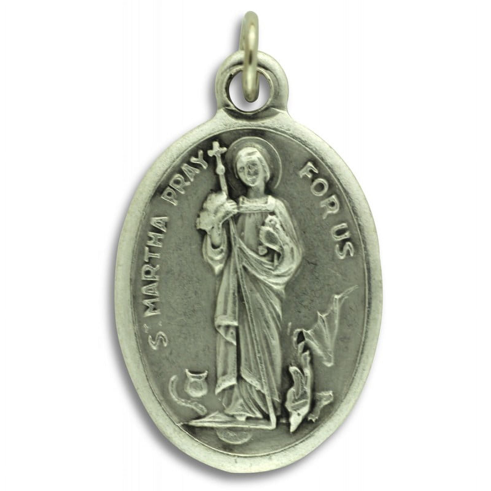 Lot of 10 - Saint Martha / Pray For Us Medal - Patron Saint of Waiters ...