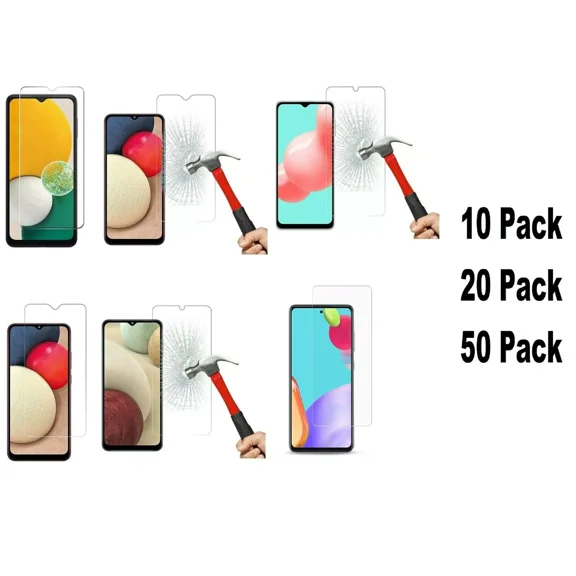 Lot of 10 Tempered GLASS Protector for Samsung A11