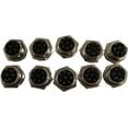 thumbnail image 1 of Lot of 10 Workman C-8P Replacement 8-Pin CB Radio Microphone Panel Jack Mount, 1 of 8