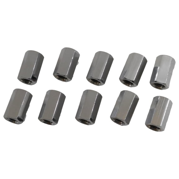 Lot of 10 Workman NUT2 1" CB Radio Antenna Replacement Stud Nuts