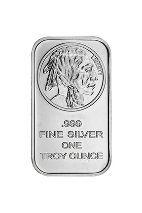 Lot of 100 - 1 Troy oz Buffalo .999 Fine Silver Bar Sealed