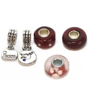 Lot of 100 Sets Lulu Peace Bead Charms Collection