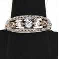 thumbnail image 1 of Lot of 102 Pieces Women's Sparkling cz Rings Number 7, 1 of 4