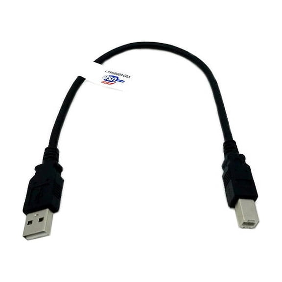 Lot of 10pc Kentek 1 Feet FT USB Cable Cord For BROTHER Sewing Machine CS7000H CS9100 LX2763 XR9500PRW Black