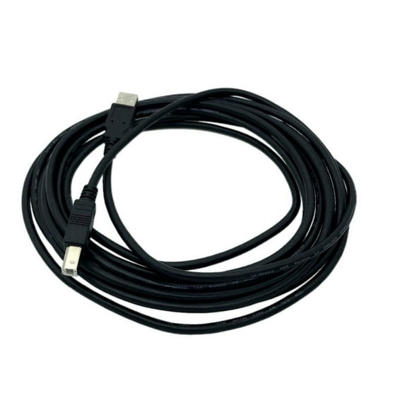 Lot of 10pc Kentek 15 Feet FT USB Cable Cord For CANON MX922 MG3520 MG5520 MG5220 MG6620 MG7120 MX8920 Printer Black