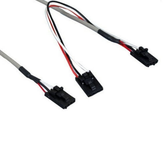 Lot of 10pc Kentek 25 Inch 25" PC computer internal 4 pin CD-ROM DVD-ROM MPC-4 to MPC-4 x2 audio Y splitter cable cord