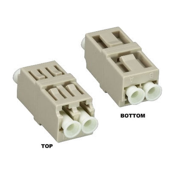 Lot of 10pc Kentek Fiber optic adapter LC to LC LC/LC duplex flange mount feedthrough coupler multimode