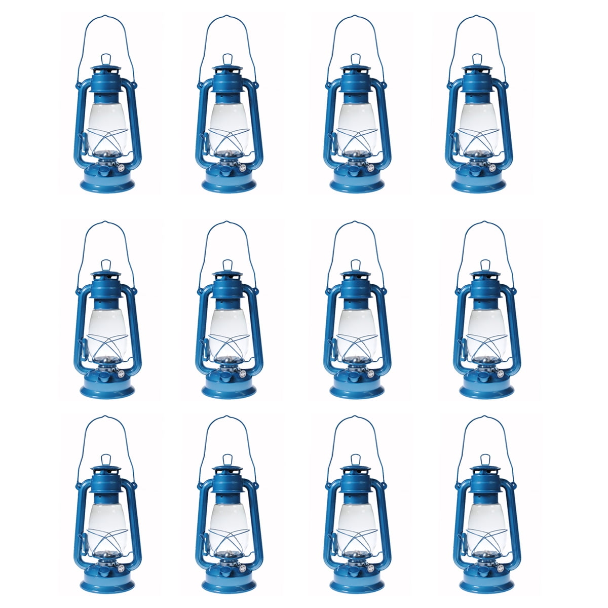 Lot of 12 Hurricane Kerosene Oil Lantern Emergency Hanging Light Lamp