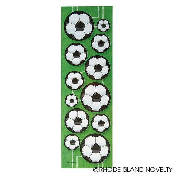 Lot of 12 Soccer Sticker Sheets