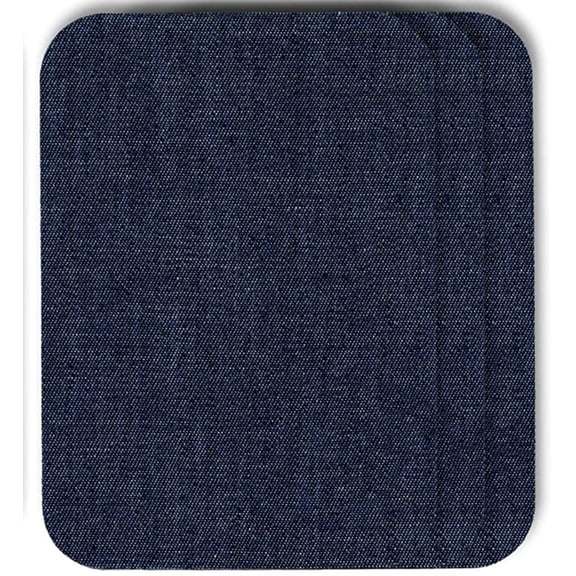 Lot of 2 Allary Style #371-07 Patch & Mend Iron-On Denim Patches, 3 Pack