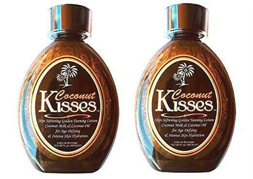 Lot of 2 Coconut Kisses Tanning Bed Lotion