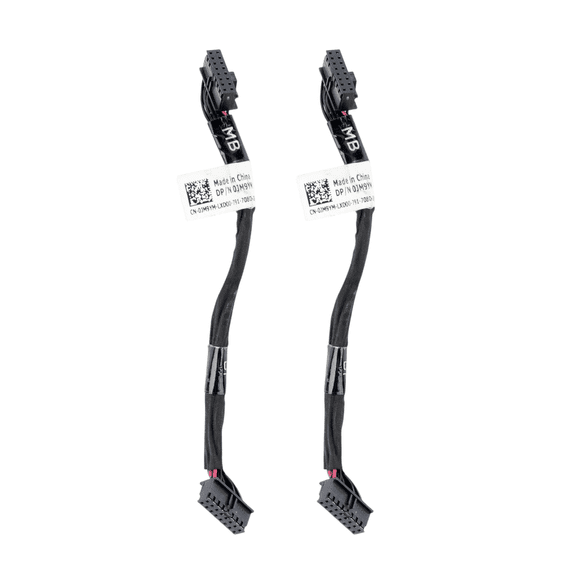 Lot of 2 Dell PowerEdge R640 Rear Backplane SAS Internal Server Signal Cable (JM9YM)