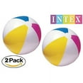 Lot of 2 - Intex Glossy Panel 24 inch Inflatable Swimming Pool / Beach ...