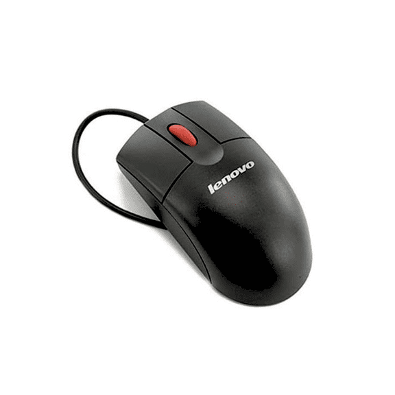 Lot of 2 Lenovo MSU1175 3-Button 1000 DPI USB Optical Mouse (00PH128)
