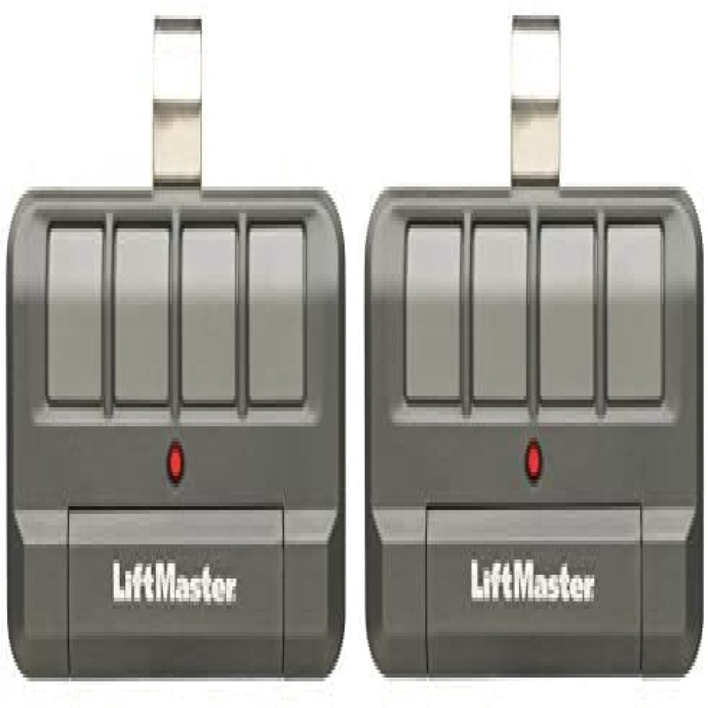 Master Remote Control Set Lot of 2 LiftMaster 894LT 4-Button Security+ 2.0TM Learning Remote ...