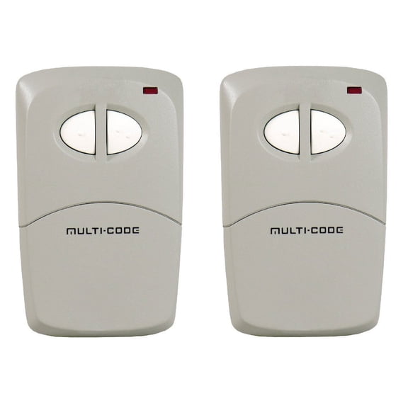 Lot of 2 Linear Multi-Code Visor Transmitter, 2-Channel (412001)