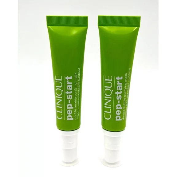 Lot of 2: Pep-Start Double BubblePurifying Mask 2*14ml= 28 ml /0.8 oz