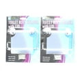 thumbnail image 1 of Lot of 2 Toilet Roll Holder With Lid Stainless Steel Bathroom Tissue Cover, 1 of 4