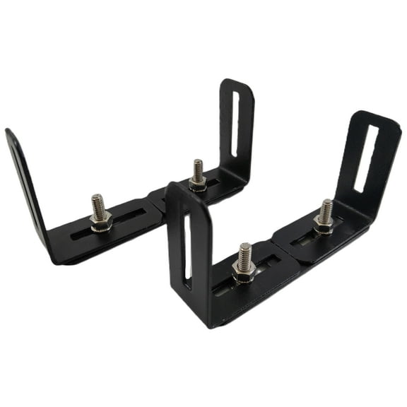 Lot of 2 Workman C-524 Adjustable Universal CB / Ham Radio Mounting Brackets