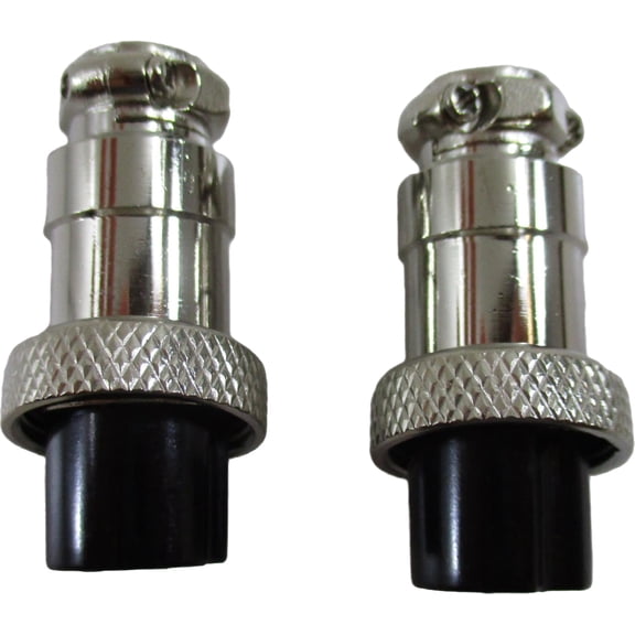 Lot of 2 Workman C-8 Replacement Female 8-Pin CB Radio Microphone Plug End C8