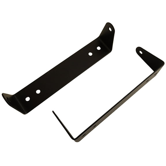 Lot of 2 Workman C525B Replacement CB Radio Bracket For Cobra 25 Radios - BLACK