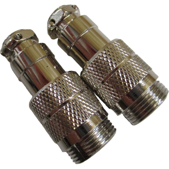 Lot of 2 Workman CBC-4E CB Radio 4-Pin Male Microphone Extension Jack CBC4E