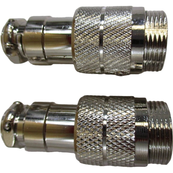 Lot of 2 Workman CBC-8E CB Radio 8-Pin Male Microphone Extension Jack CBC8E