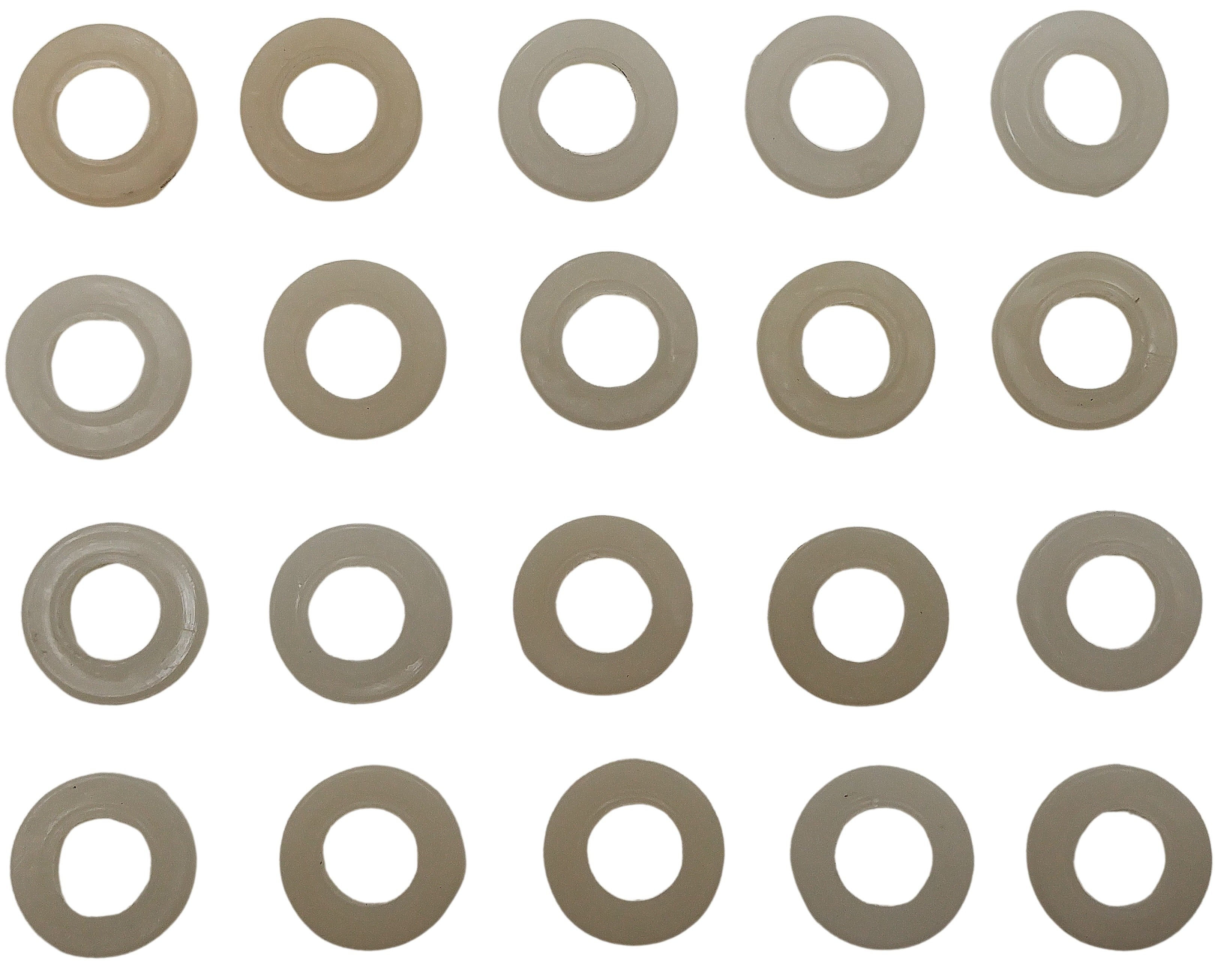 Lot of 20 Workman CB Radio Antenna Stud Mount Nylon Insulator Washers