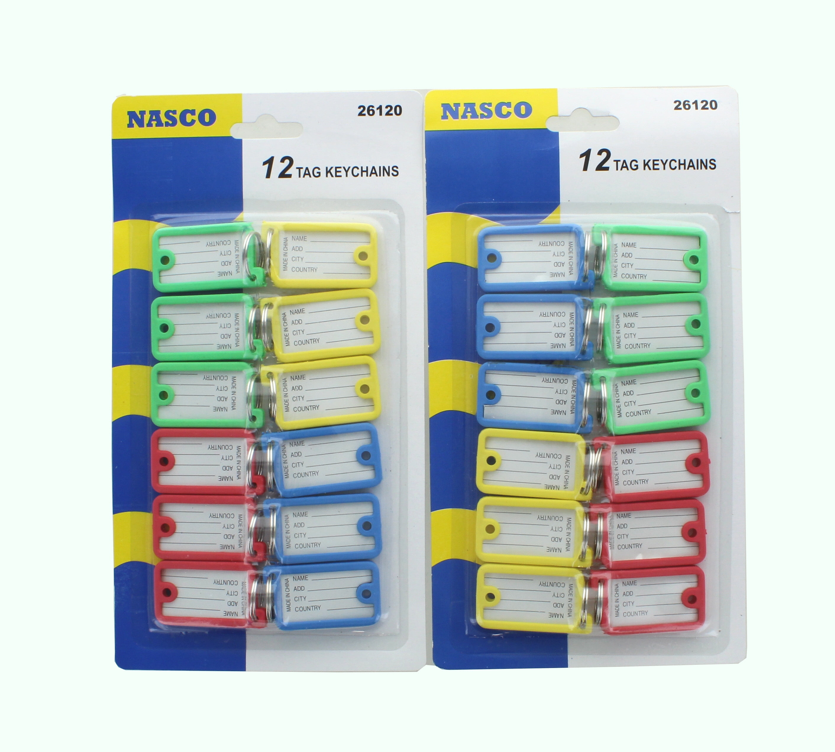 Color coded key rings hotsell