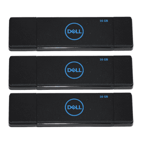 Lot of 3 Dell 16GB Direct Media Operating System Recovery Restore USB Key (NH9HP)
