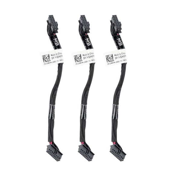 Lot of 3 Dell PowerEdge R640 Rear Backplane SAS Internal Server Signal Cable (JM9YM)