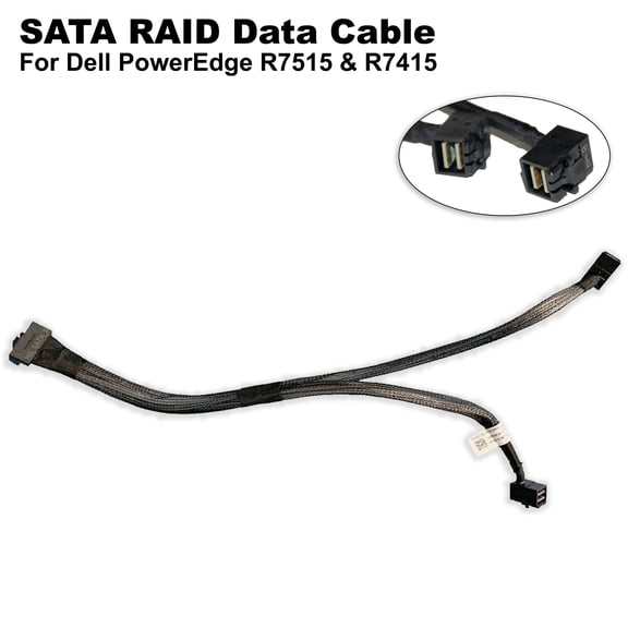 Lot of 3 Dell PowerEdge R7415 / R7515 8x3.5" Backplane SATA Cable (H4GHT)