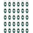 thumbnail image 1 of Lot of 30 - Hurricane Kerosene Oil Lantern Emergency Hanging Light Lamp - Green - 8 Inch, 1 of 3