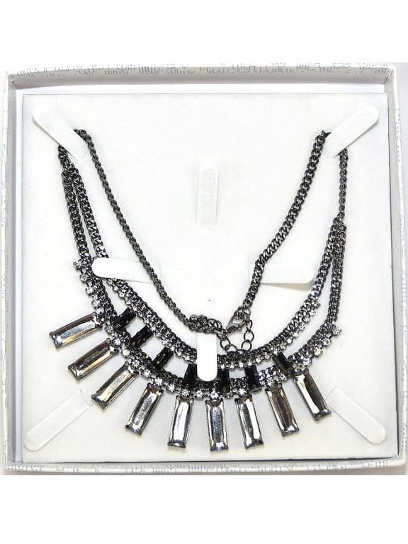 Lot of 34 Pieces of Women's Skyline Crystal Statement Necklace