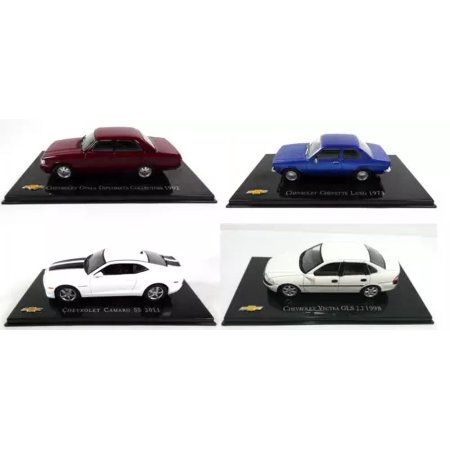 Lot of 4 Chevrolet (Opel) Vectra Camaro Chevette 1:43 6040 Miniature Cars Parts