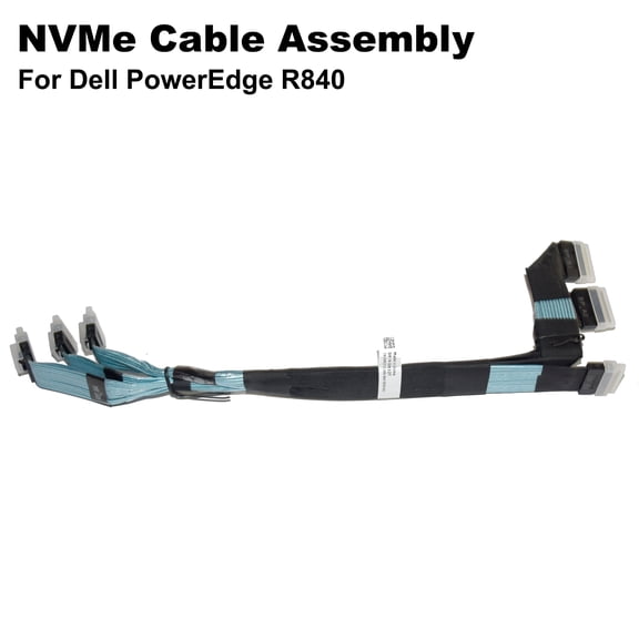 Lot of 4 Dell PowerEdge R840 24-Bay 2.5 NVMe PCIe Backplane Cable  XM32T
