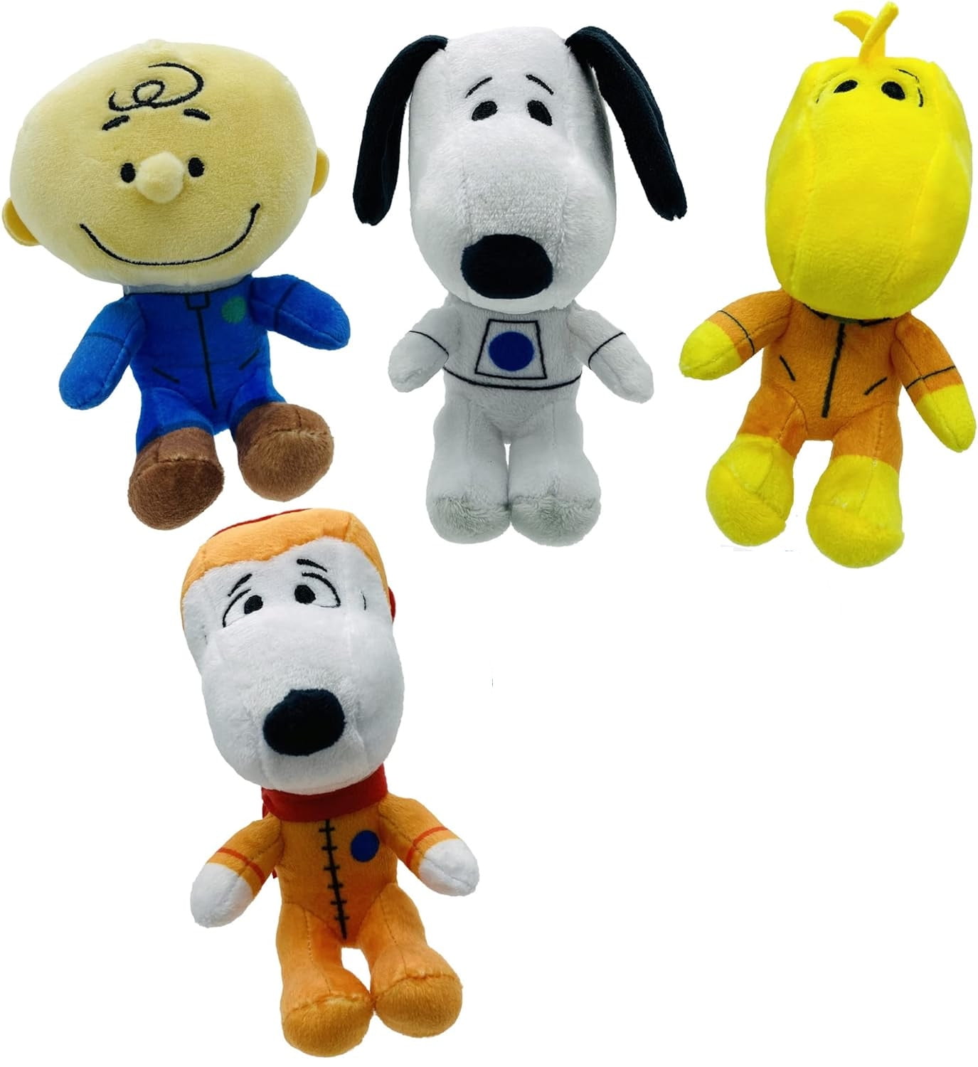 Lot of 4 Official Peanuts Snoopy in Space 5.5 Lot of 4 Official Peanuts Snoopy in Space 5.5