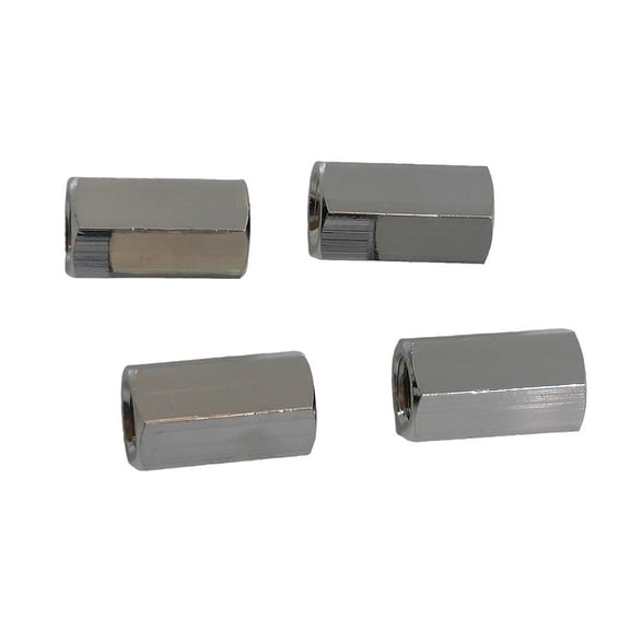 Lot of 4 Workman NUT2 1" CB Radio Antenna Replacement Stud Nuts