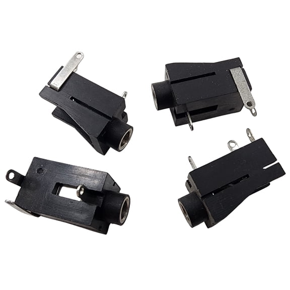 Lot of 4 Workman P35PC Replacement Chassis Mount 3.5mm Female Audio Connectors