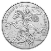 Lot of 40 -1 Troy oz Alexander the Great Design .999 Fine Silver Round