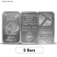 thumbnail image 1 of Lot of 5 - 1 oz Generic Silver Bar .999 Fine, 1 of 4
