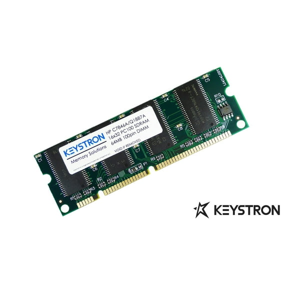 Lot of 5 C7846A C3913A Q1887A 64MB HP LaserJet Printer Memory