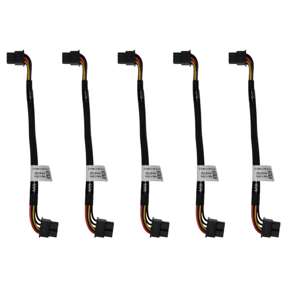 Lot of 5 Dell PowerEdge R640 10-Bay 2.5" SFF Flex Bay Rear Backplane Power Cable (CTCGN)