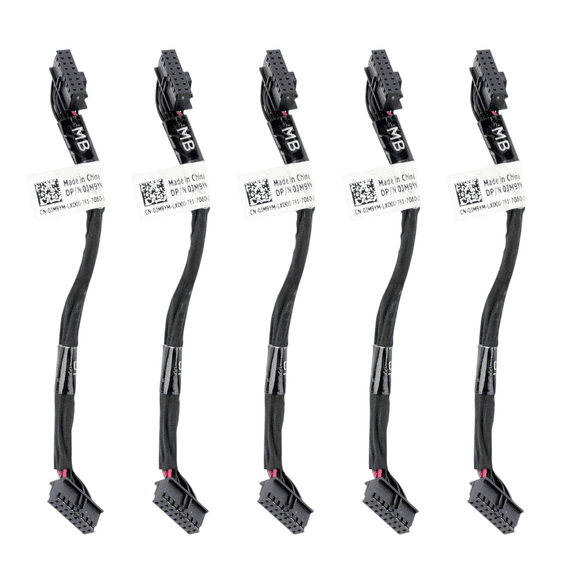 Lot of 5 Dell PowerEdge R640 Rear Backplane SAS Internal Server Signal Cable (JM9YM)